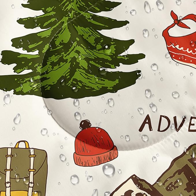 Print sleeping bag,sleeping bags,Outdoor Camping Sleeping Bag,Suitable For Children Boys And Girls Portable,Waterproof,Compact And Lightweight,Great For Outdoor Camping,Backpacking And Hiking