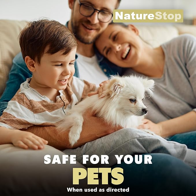 Pet Safe Mosquito Repellent, DEET-Free Travel Size Mosquito Spray for Dogs & Outdoor Use, 16 oz (475mL)