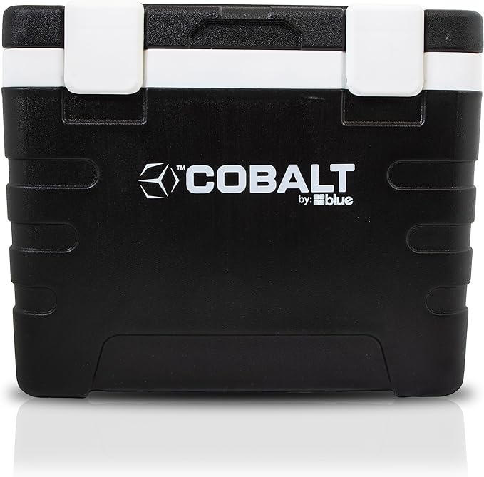 37 Quart Cobalt Weekender Cooler - Ice Chest by Blue Coolers for Camping, Sports Events, and Barbecues (Full Day Ice Retention)