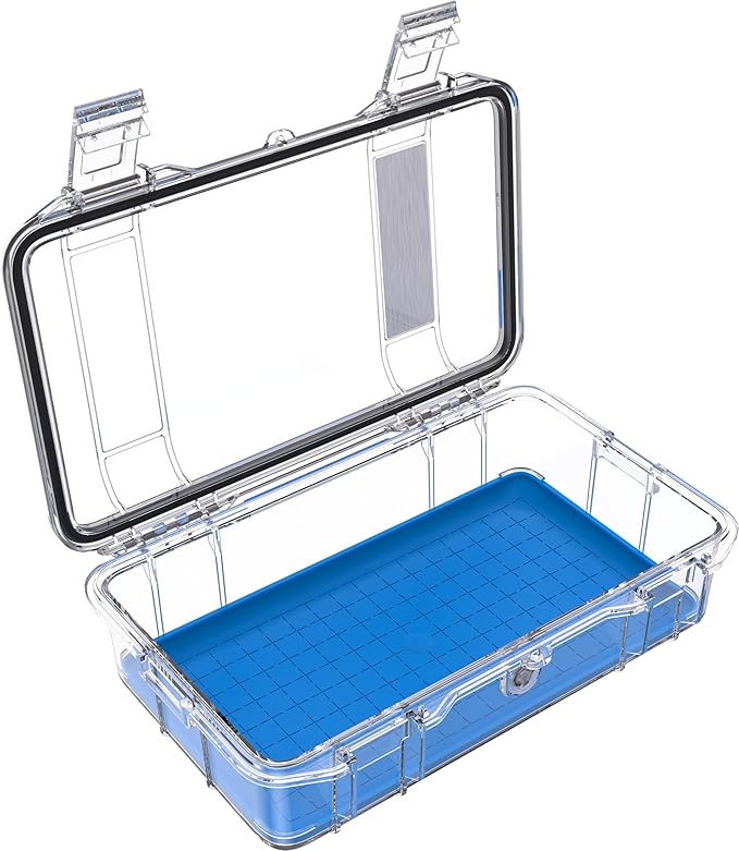 Pelican M60 Micro Case (Blue/Clear)
