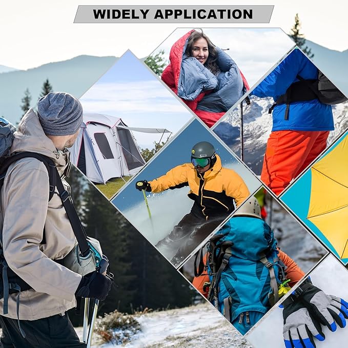 OAZ 3.9 x 63 inch Nylon Fabric Patch Kit - Self-Adhesive, Waterproof, Lightweight Repair Patches for Clothing, Down Jacket, Tent, Bag (Beige White)