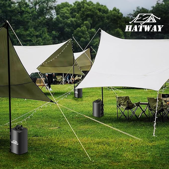 Canopy Water Weight Bag,88 LBS Water Tent Weights Set of 4 Leg Weights for Pop Up Canopy,Gazebo,Canopies,Tent-4 * 10L-Black