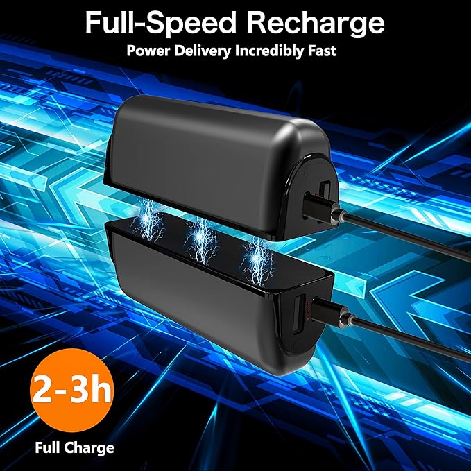 Hand Warmers Rechargeable 2 Pack,10000mAh Split-Magnetic Electric AI Handwarmer Power Bank,3 Levels, Camping,Hunting in Winter