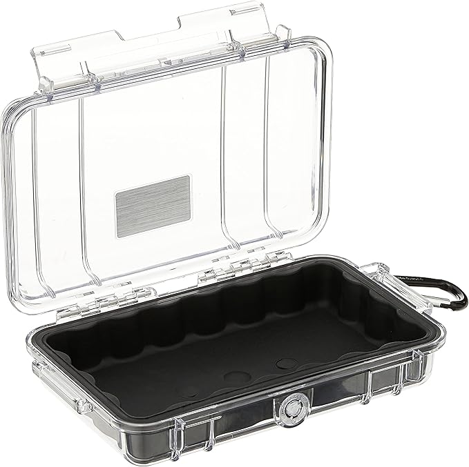 Pelican 1040 Micro Case (Black/Clear)