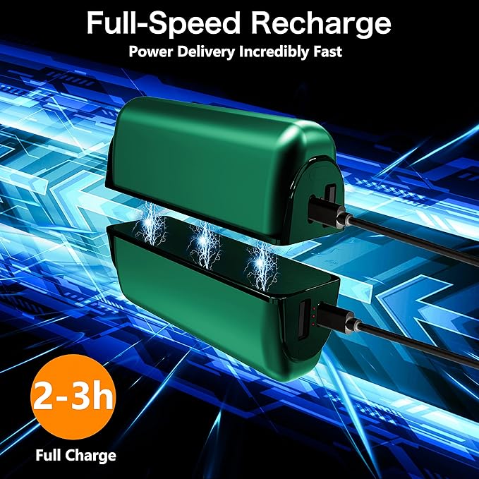 Hand Warmers Rechargeable 2 Pack,10000mAh Split-Magnetic Electric AI Handwarmer Power Bank,3 Levels, Camping,Hunting in Winter