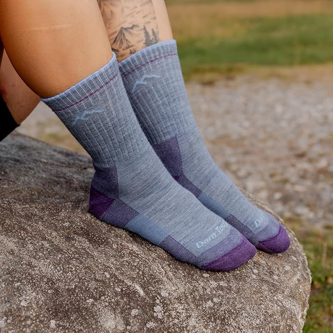 Darn Tough Vermont Women Merino Wool Micro Crew Socks Cushion