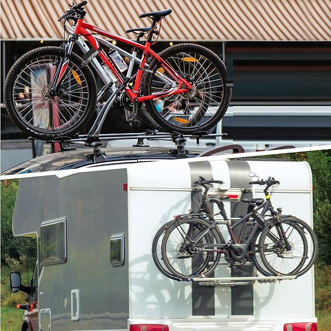 4PCS Bike Rack Strap, Bike Rack Accessory, Adjustable Bike Wheel Stabilizer Strap, Non-Slip Fixed Bike Wheel, Suitable for Camping Equipment, Yoga Mats, Binding Sport Bottle Bicycles, Curtains