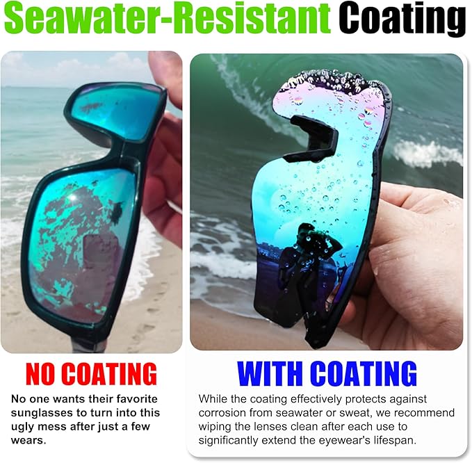 Polarized Sports Sunglasses for Men Women,Wrap Around Sun Glasses for Running Cycling Baseball Fishing Golf Hiking