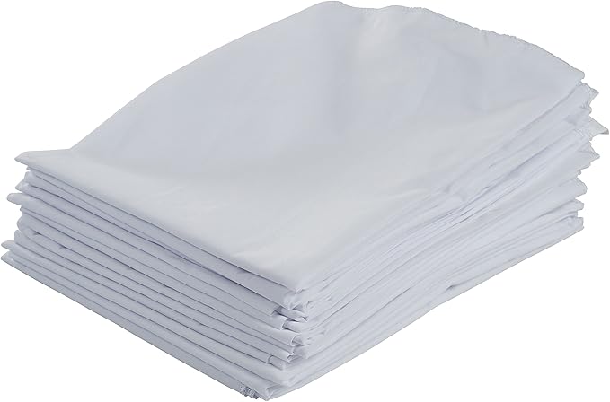 ECR4Kids Stackable Kiddie Cot with Sheet, Standard Size, Classroom Furniture, Blue, 6-Pack