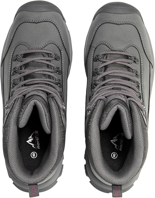 NORTIV 8 Women's Hiking Boots Waterproof Trekking Camping Trail Backpacking Boots for Outdoor