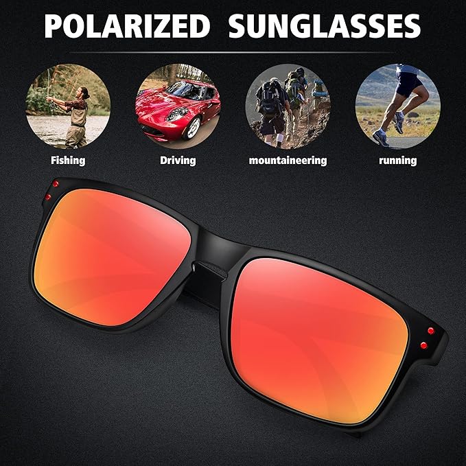 MEETSUN Polarized Sunglasses for Men Women Sports Driving Fishing Glasses UV400 Protection