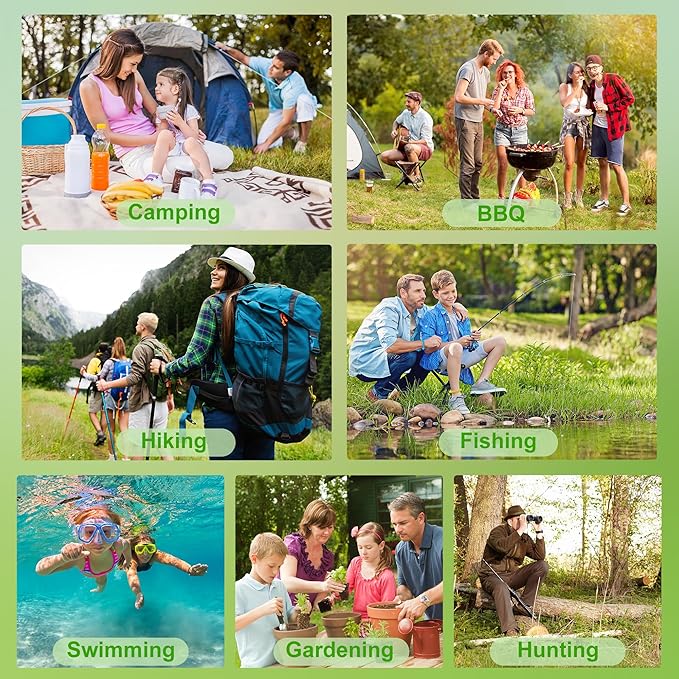 30 Pack Mosquito Repellent Bracelets, DEET-Free Waterproof Bands, Individually Wrapped