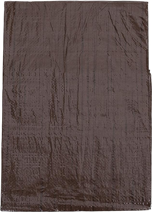 Kotap 30 x 50 Ft. All-Purpose Multi-Use Protection/Coverage 5-mil Poly Tarp, Reversible, Waterproof, Brown/Green, (TBG-3050)