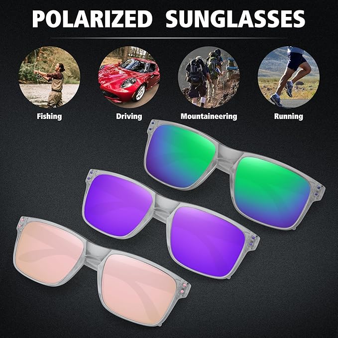 MEETSUN Polarized Sunglasses for Men Women Sports Driving Fishing Glasses UV400 Protection