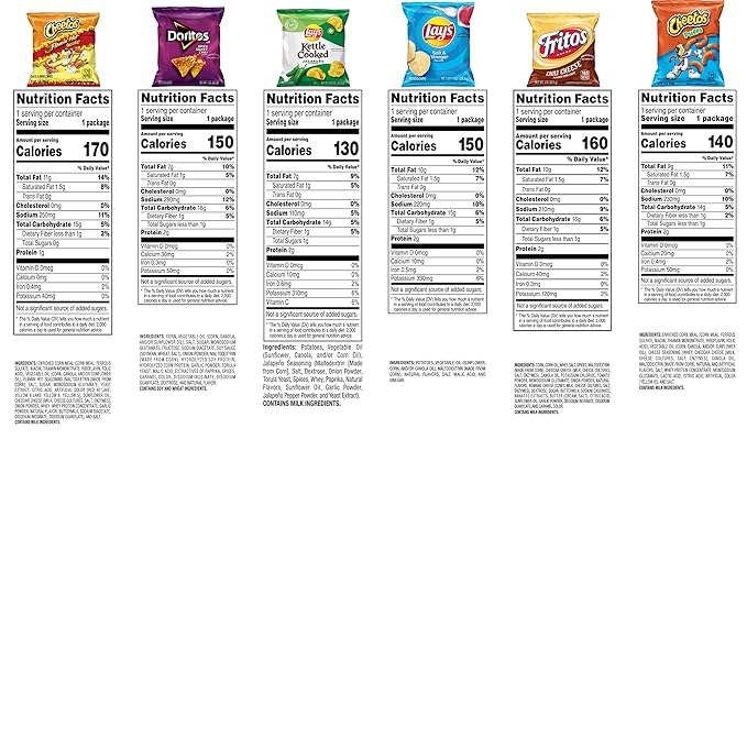 Frito Lay Bold Mix Variety Pack, (Pack of 35)