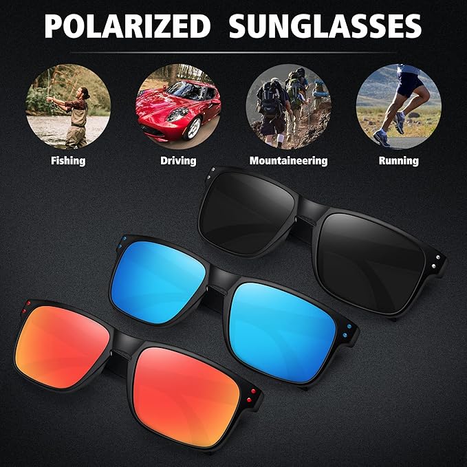 MEETSUN Polarized Sunglasses for Men Women Sports Driving Fishing Glasses UV400 Protection