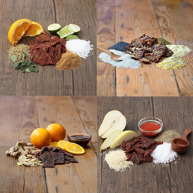 Field Trip Turkey, Chicken, and Beef Jerky Variety Pack, Healthy Gluten Free Snacks, All Natural, Paleo-Friendly Meat Snacks with No Nitrates, Low Carb, High Protein Snacks, 2.2 Ounce Bag, 7 Pack