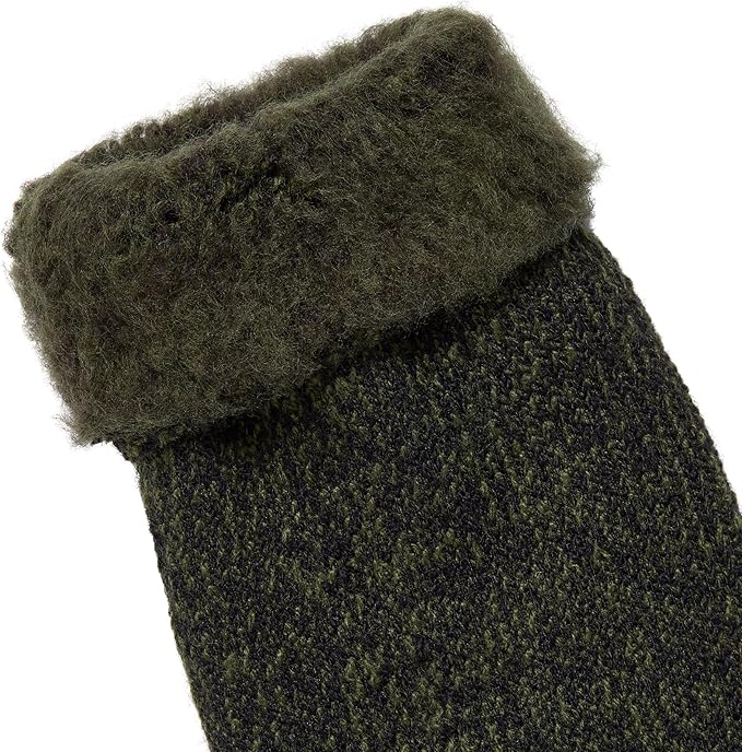 Thermal Hiking Socks – Cushioned, Insulated, Warm para Boots, Men & Women, One Size Fits Most 6-12, 2-Pack