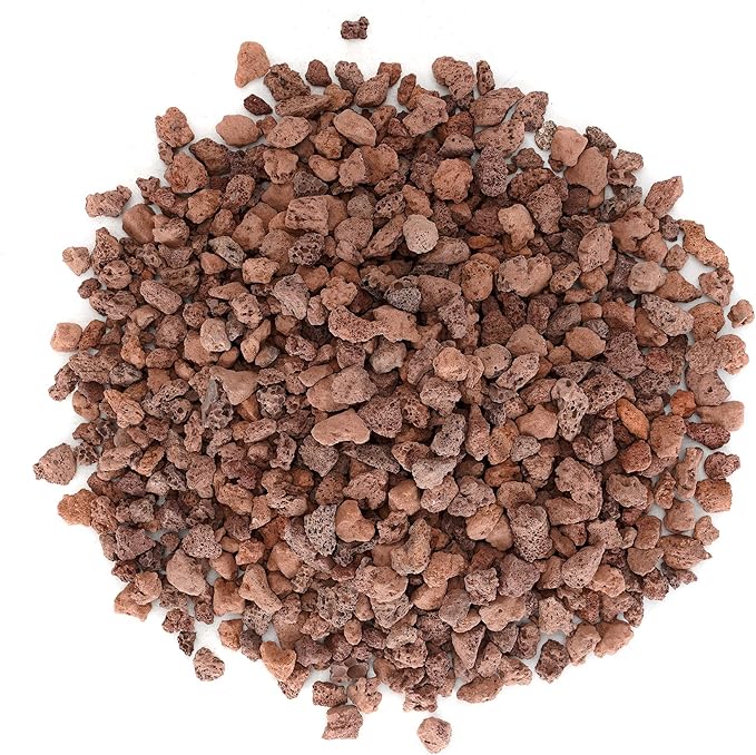 Stanbroil Lava Rock Granules - Decorative Landscaping for Fire Pits, Fire Bowls, Gas Log Sets, Indoor or Outdoor Fireplaces - 10 Pounds (0.1"-0.2")