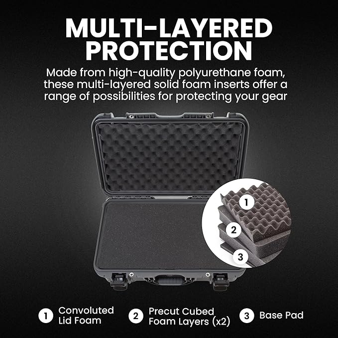NANUK Wheeled Series 935 Lightweight NK-7 Resin Waterproof Protective Case