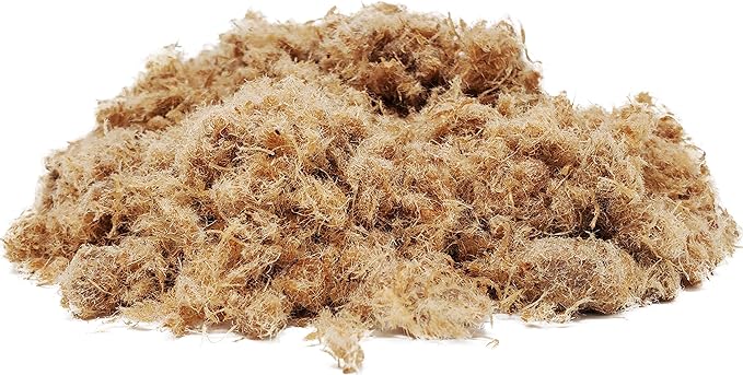 Fiber Light Natural Wood Fiber Fire Tinder Refill Bag, Water Resistant Outdoor Camping Survival Fire Starter