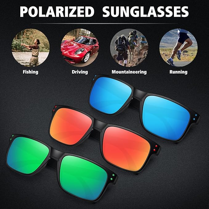 MEETSUN Polarized Sunglasses for Men Women Sports Driving Fishing Glasses UV400 Protection