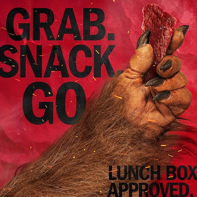 Jack Link's Beef Jerky, Original, Multipack Bags - Flavorful Meat Snacks for Lunches, Ready to Eat Protein Snacks, Individual Packs - 7g of Protein, Made with 100% Beef - 0.625 oz (Pack of 20)