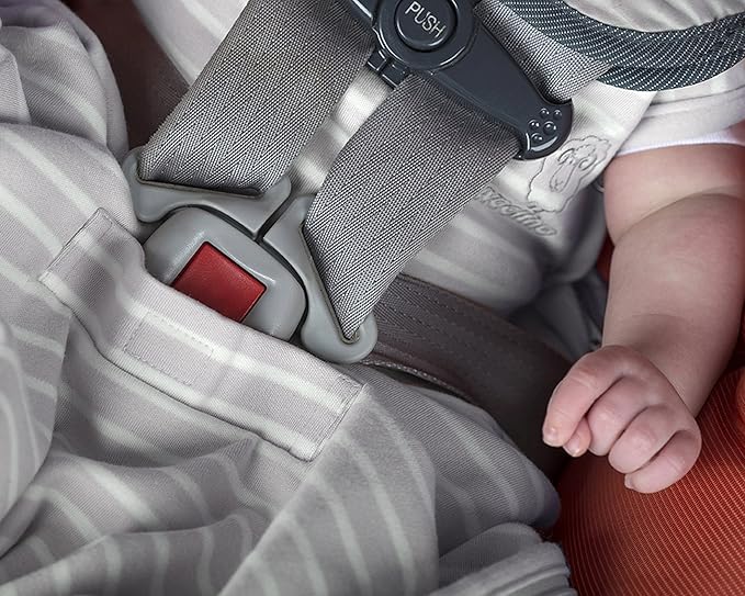Woolino Ultimate Baby Sleep Sack - 4 Season Baby Wearable Blanket - Two-Way Zipper Adjustable Sleeping Bag - Merino Wool and Organic Cotton - Universal Size (2-24 Months) - Lilac
