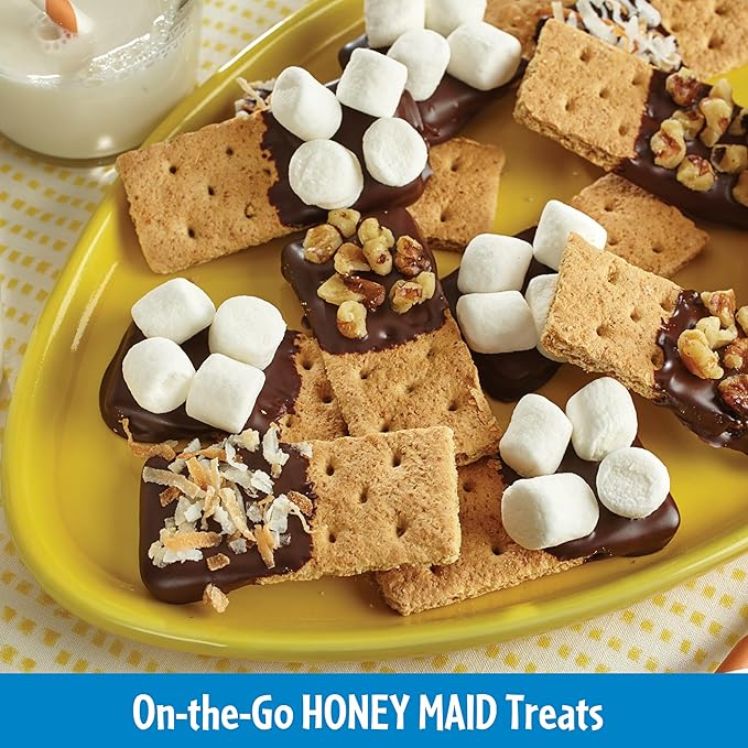 Honey Maid Fresh Stacks Graham Crackers, Bulk Travel Snacks, 6 Boxes (36 Multi Snack Packs)