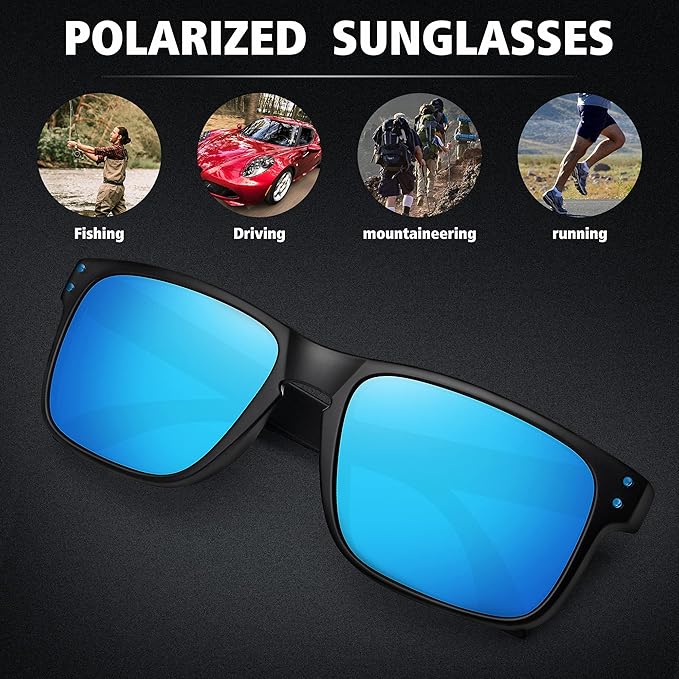 MEETSUN Polarized Sunglasses for Men Women Sports Driving Fishing Glasses UV400 Protection