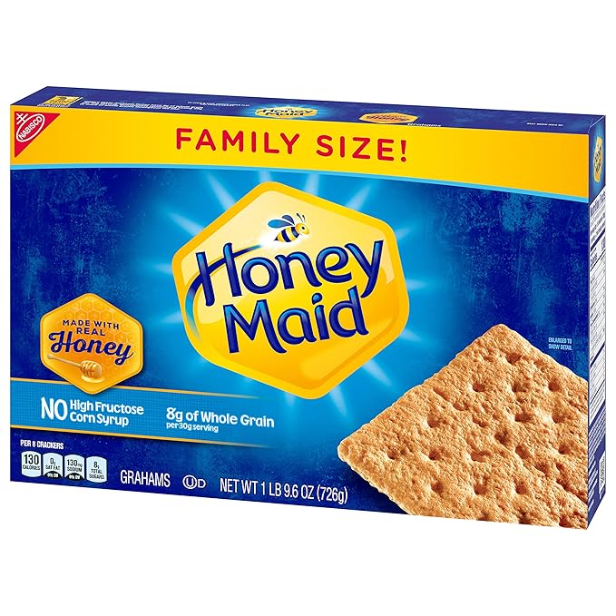 Honey Maid Graham Crackers, Family Size, 6 - 25.6 oz Boxes