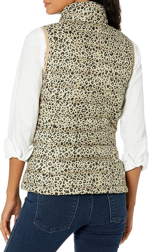 Amazon Essentials Women's Lightweight Water-Resistant Packable Puffer Vest