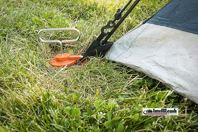 EZ-Tent-Stayk (4 Pack): Secure Stakes for Tents, Canopies, & More - No Hammer Needed!