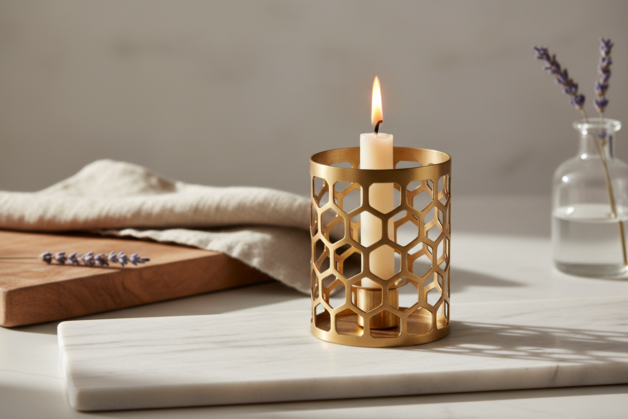 CulinaryNest stylish candle holder decor