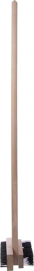 Carlisle FoodService Products Stainless Steel Double Broiler King Grill Brush with Handle, 48 Inches