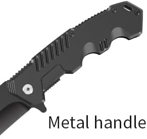 Tactical Folding Knife, 4-Pack, 4.3 Inch, EDC Outdoor Camping, Security Lock, Pocket Clip (4)