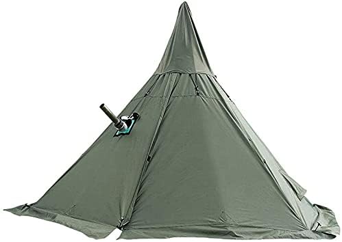 WINTENT Waterproof 4 Season Teepee Tent with Stove Jack for 4 Person Camping