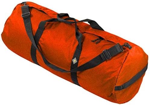 North Star Sports Foldable Duffle Bag for Travel, Gym & Outdoor Camping | Tough and Packable Sport Equipment Bag & Gear Organizer | Heavy Duty Large Duffel Bags for Traveling