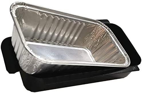 BBQ Future 20-Pack Aluminum Foil BBQ Grease Grill Drip Pans Replacement for Char-Broil 9328812P06, 7" L x3.5 W x1.5 D
