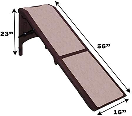 Pet Gear Free Standing Pet Ramp for Cats and Dogs, No Assembly Required, Easy Fold for Storage or Travel, Portable, Available in 6 Models