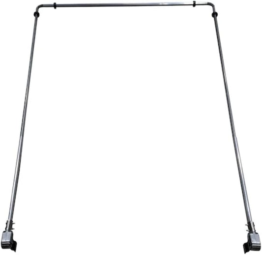 Buyers Products 3016666 Aluminum Tarp Tension Bow Kit, Telecopes for 8 FT to 19 FT Dump Bodies, Tarp Joints Sold Separately, Prevents Tarp from Flapping in Transit, Dump Body Accessories