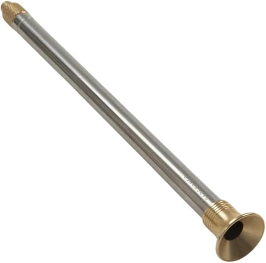 Barebones Telescoping Fire Blower: Durable Brass and Steel Tool for Camping, Campfire Grilling, Outdoor Fire Pits, and Fireplaces - Safe Indoors or Outdoors Fire-Stoking Control