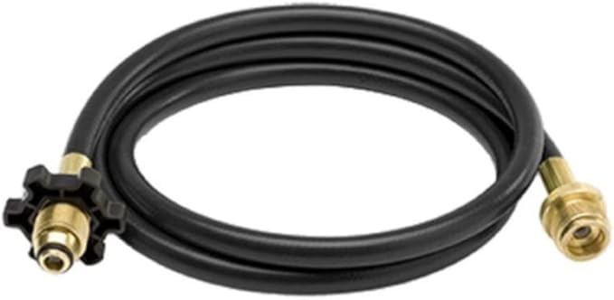 Mr. Heater Portable Big Buddy Propane Heater - 10-Ft Hose & Tank Adapter Bundle - Indoor/Outdoor Use - 4,000, 9,000 or 18,000 BTU (3 Items)
