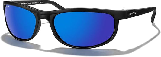 MERRY'S Wrap Around Sport Polarized Sunglasses for Men Women Driving Fishing Cycling Running UV400 Protection S3027