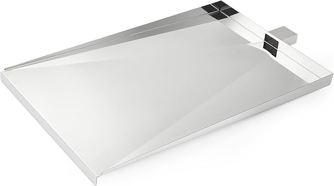 SUB025 Drip Tray for Traeger Tailgater Drip Pan Junior Elite 20 Tailgater 20 Bronson 20 Grill Accessories TFB30LZAC TFB29PLB TFB29LZB BBQ055 TFB29LZA Stainless Steel Heat Baffle Replacement Parts
