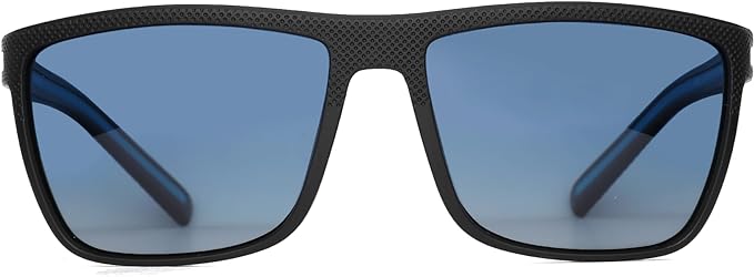 ZENOTTIC Polarized Sunglasses for Men Lightweight TR90 Frame UV400 Protection Square Sun Glasses