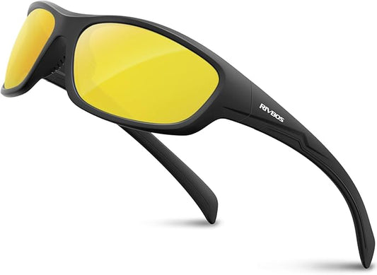 RIVBOS Polarized Sunglasses UV400 Protection for Men's and Women's Fishing, Cycling, and Outdoor Activities RB832