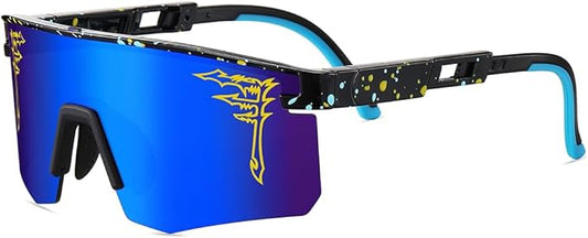Two Sizes Baseball Sunglasses For Adults and Youth Boys Girls Kids UV400 Men Women Outdoor Sports Sun Glasses