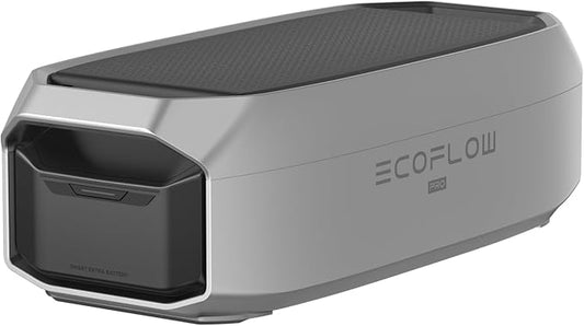EF ECOFLOW Delta Pro 3 4096Wh Extra Battery, 11-Year Lifespan Extra Capacity, Lifepo4 Battery Backup for Home Use, Camping Accessories, Emergencies, Power Outages, RVs