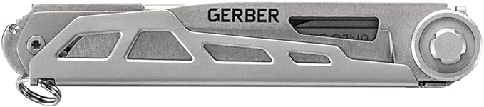 Gerber Gear Armbar Slim Drive Pocket Knife EDC Multitool with Screwdriver, Bottle Opener, Onyx
